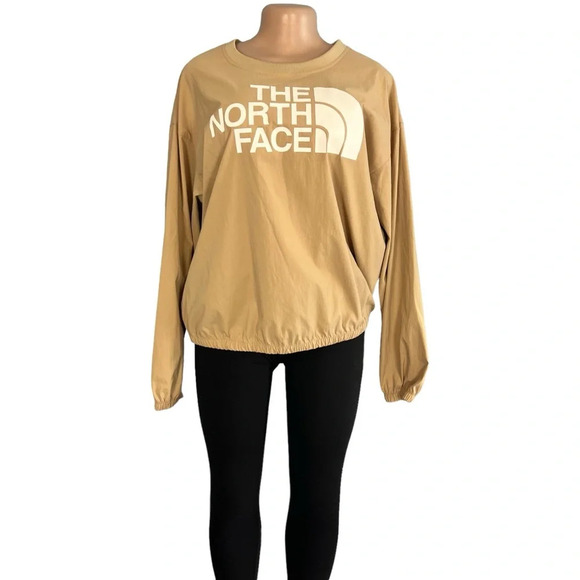 The North Face Explore City Woven Pullover Tan - Picture 3 of 10